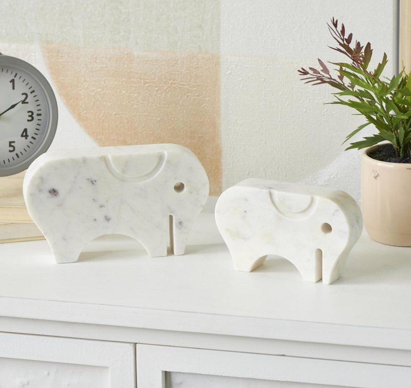 White Marble Elephant