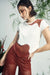 Elaphinae T Shirt Ivory Bronce