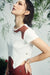 Elaphinae T Shirt Ivory Bronce