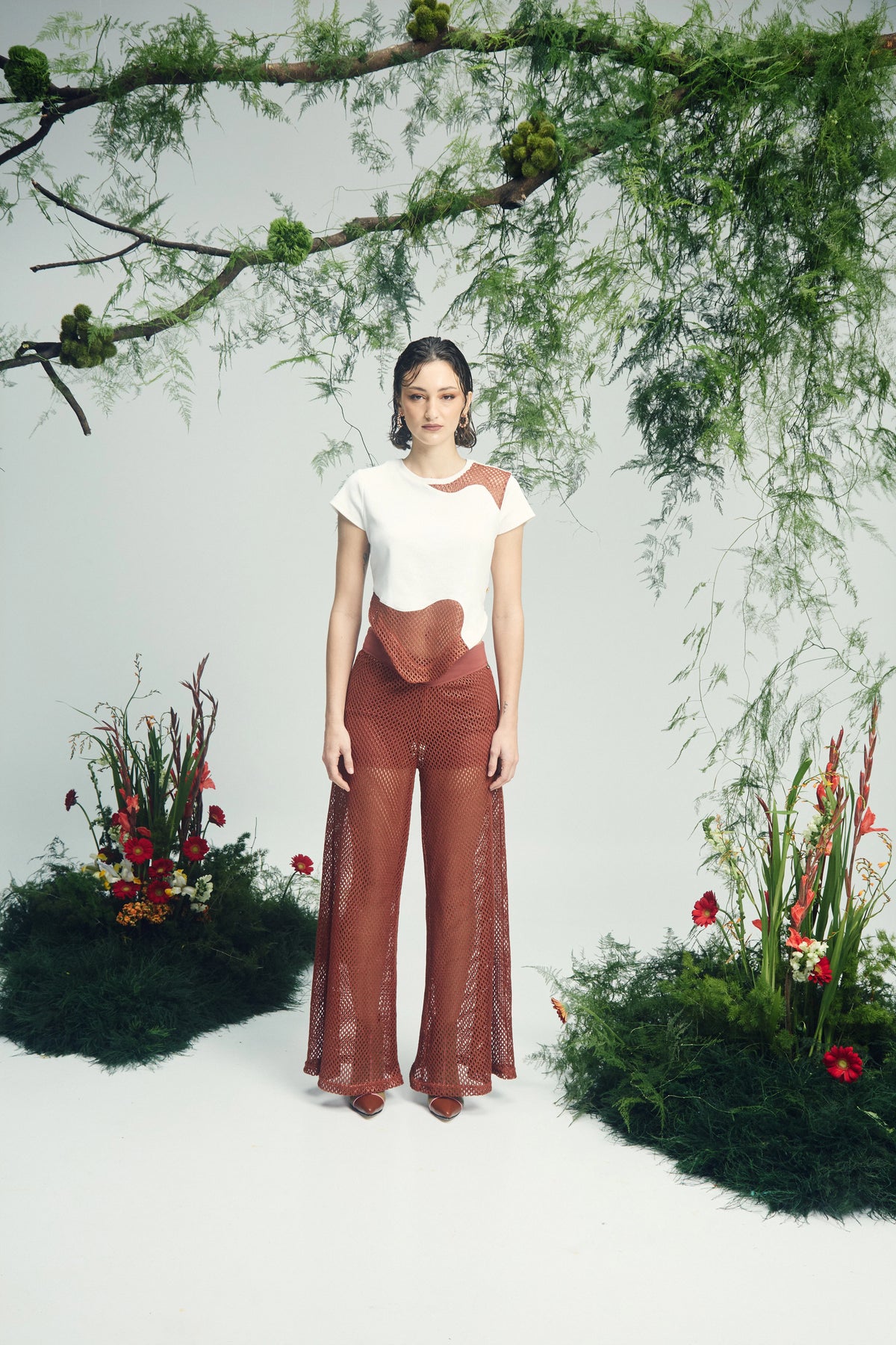 Antlaria Pant Terra Bronce