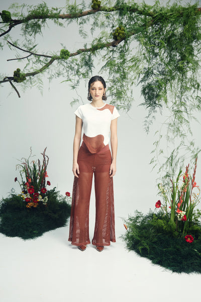 Antlaria Pant Terra Bronce