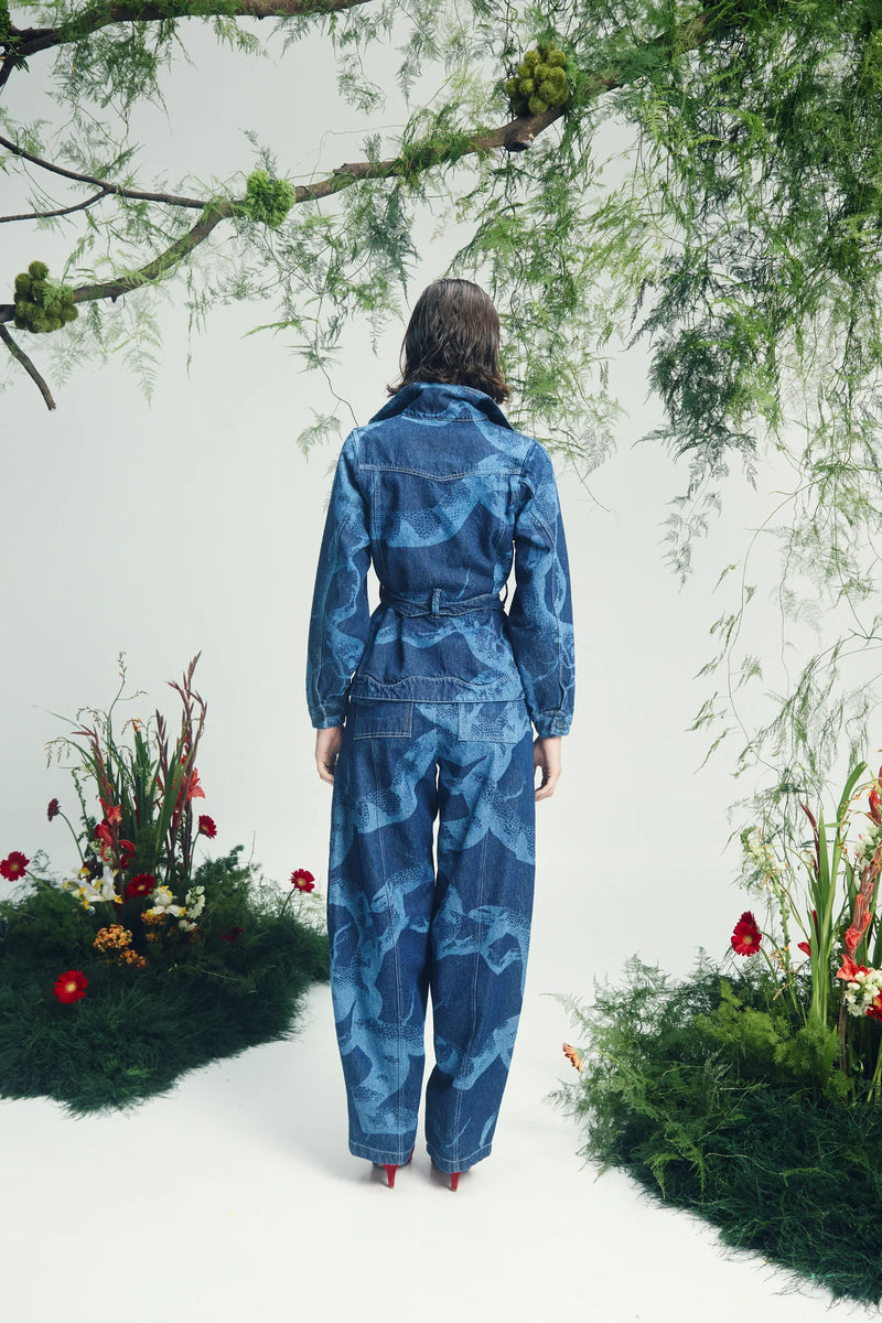 Zaharian Jean Indigo Blue