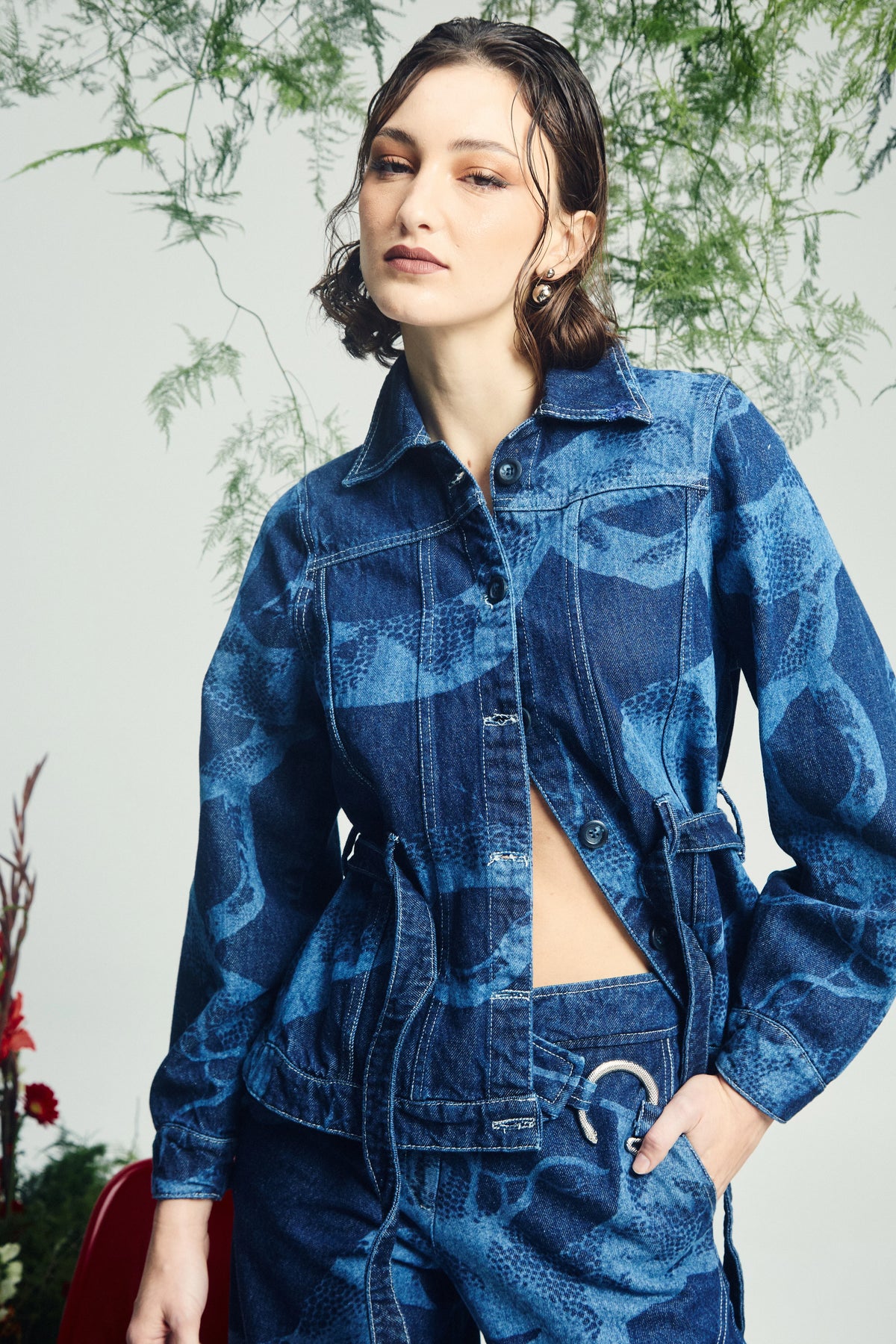 Zaharian Jacket Indigo Blue