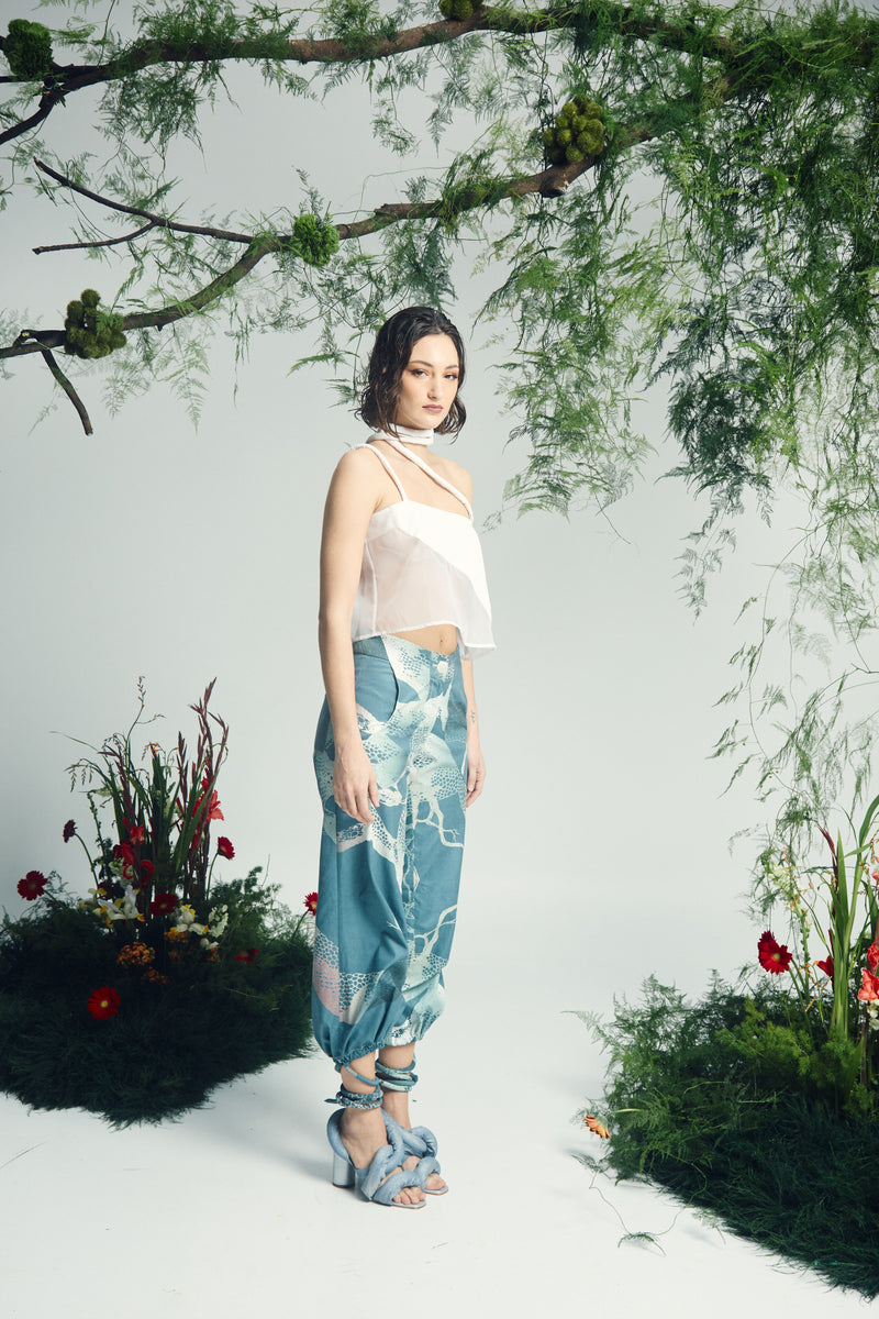 Silquara Pant Print