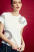 Hissoria T Shirt Ivory Blue