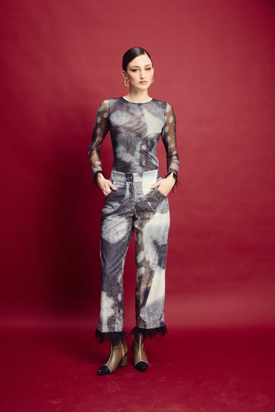 Sinuara Top Print