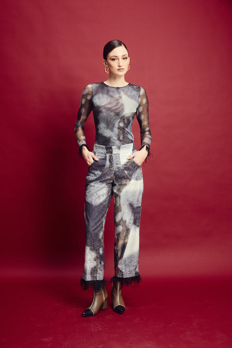 Sinuara Top Print