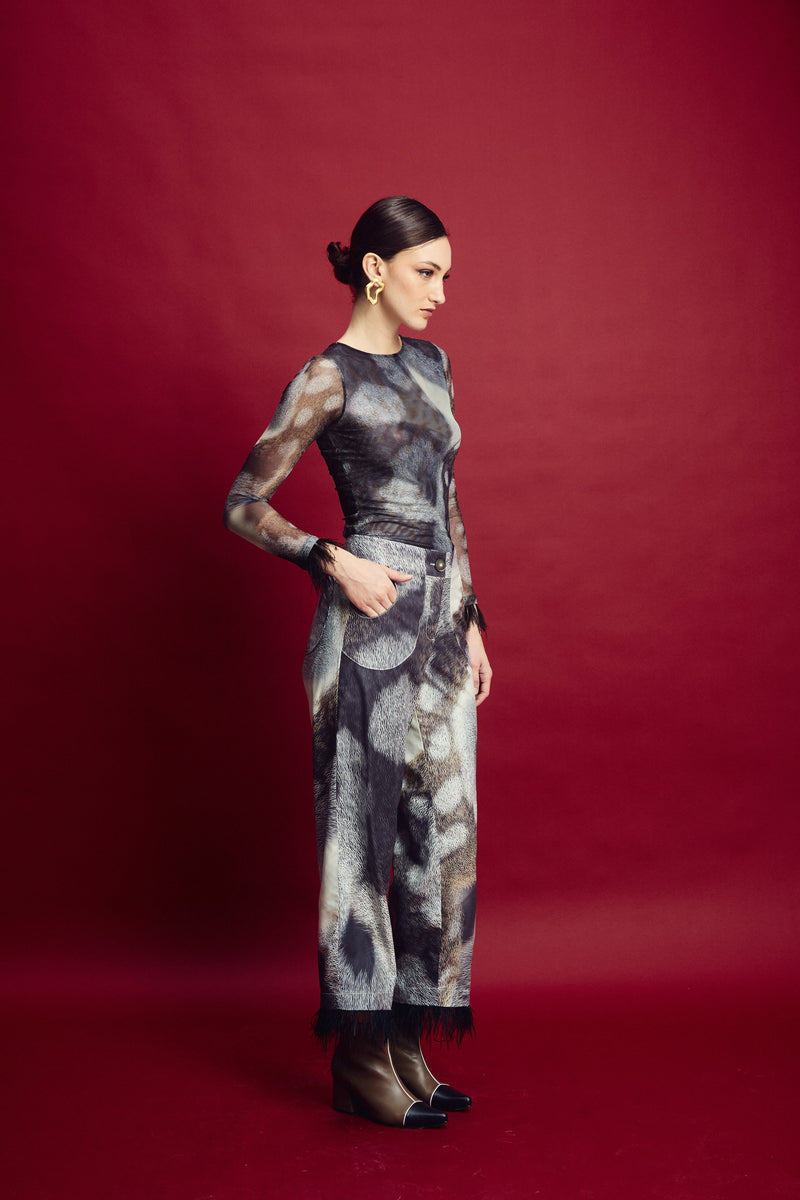 Sinuara Pant Print