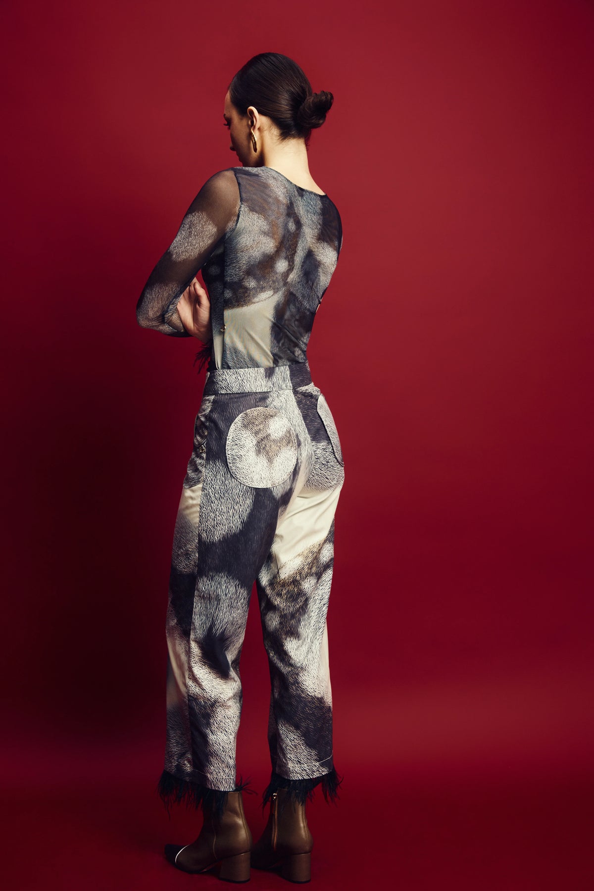 Sinuara Pant Print
