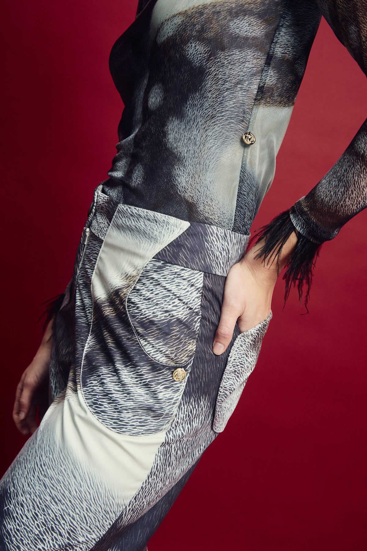 Sinuara Top Print