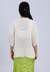 Pleated Chiffon Oversized Shirt Grey