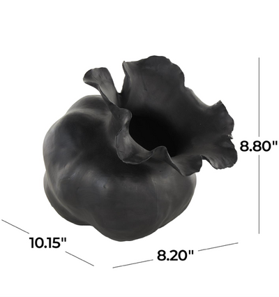 Winey Vase Black