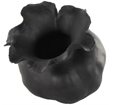 Winey Vase Black