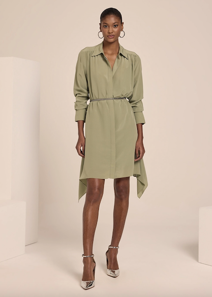 Greta Dress Green