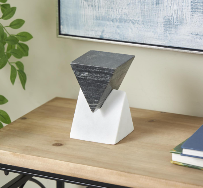 Cenani Sculpture Marble 4x4x7in