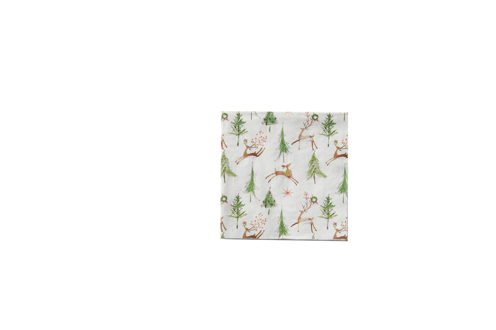 Frolicking Reindeer Bev Napkins