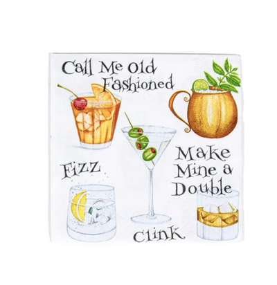 Cocktail Hour Napkin Cocktail