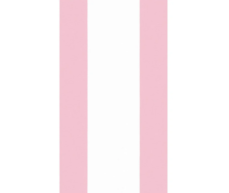 Bandol Stripe Petal Pink Guest Towel