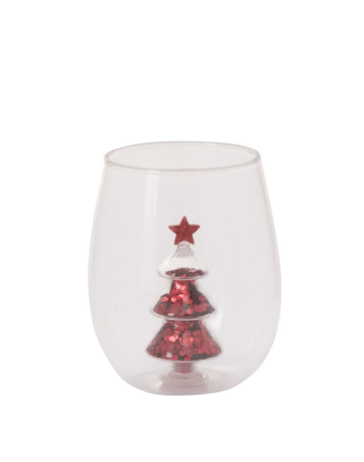 Glitter Tree Drinkware