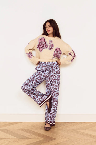 Romy Pant Lilac Floral