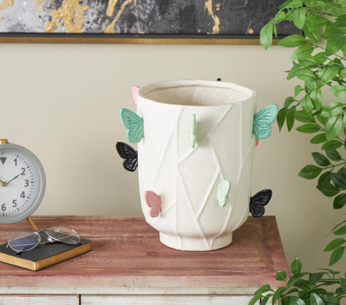 Cosmopolitaan Vase Butterflay Multi