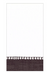 Linen Border Paper Guest Towel Napkins in Black