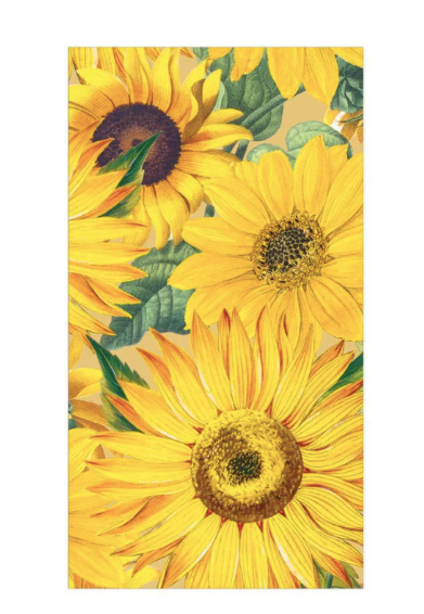 Sunflowers Paper Guest Towel Napkin