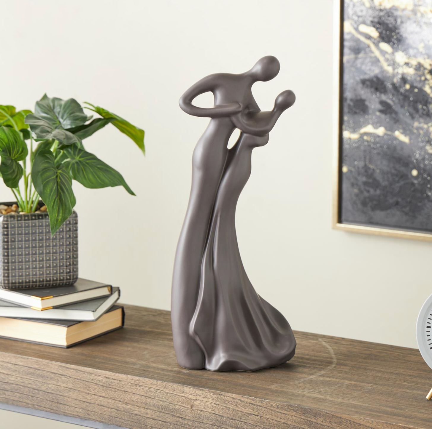 Black Ceramic People Dancing