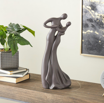 Black Ceramic People Dancing