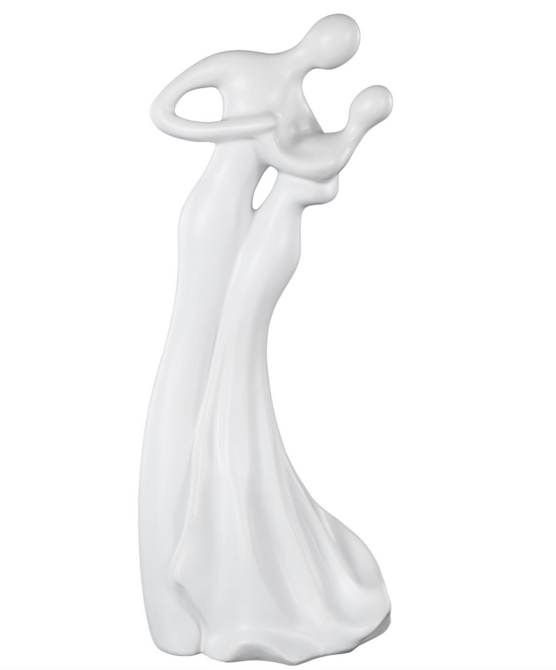 White Ceramic People Dancing