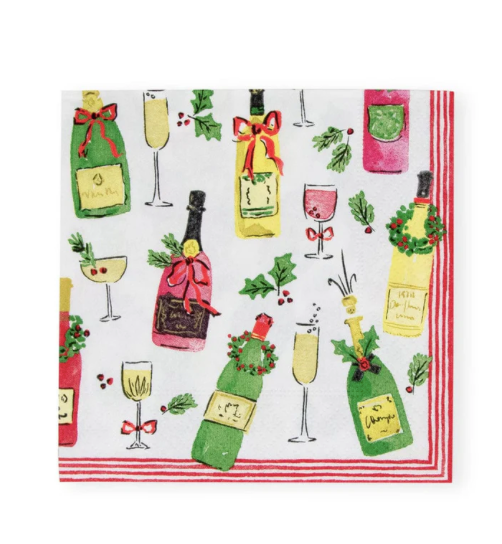 Tipsy And Toasty Cocktail Napkins