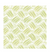 Basketry Moss Green Paper Linen Cocktail Napkins