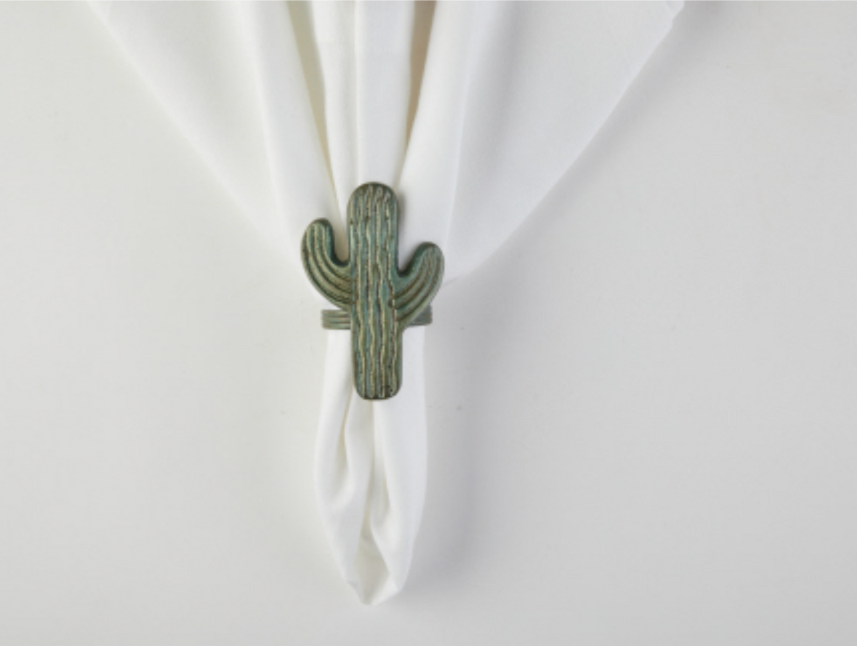 Cactus Cast Napkin Ring