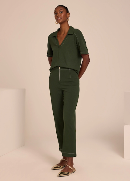 Otavia Pant Green