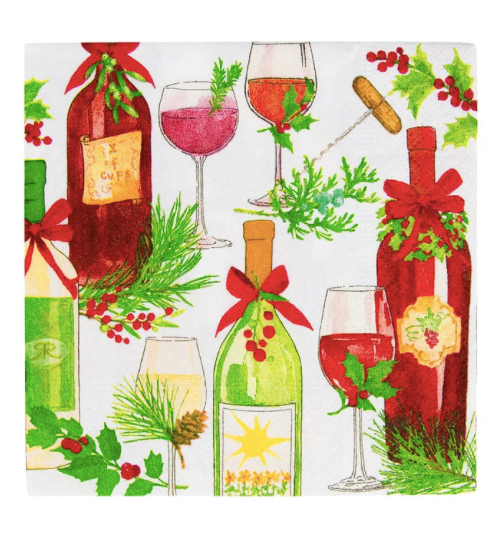 A Christmas Toast Cocktail Napkins