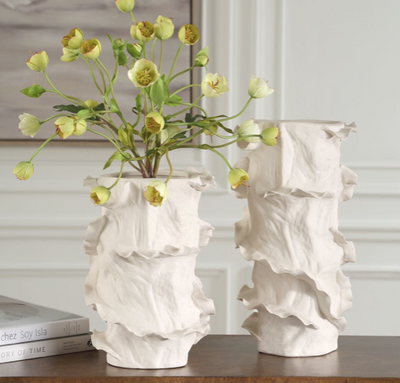 Ripple Crest Vases