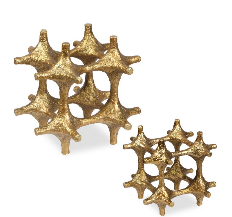 Gilded Connection Sculptures