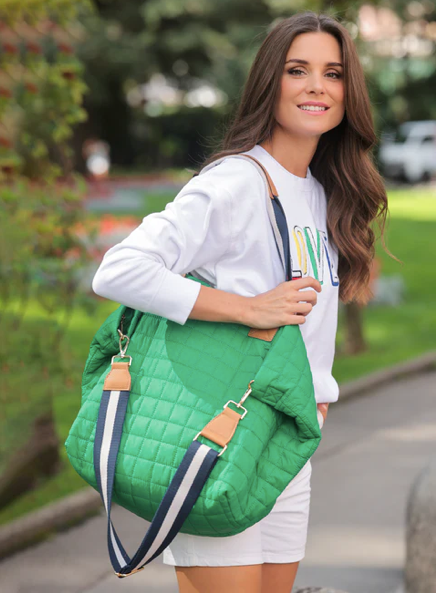 Ezra Travel Tote Green