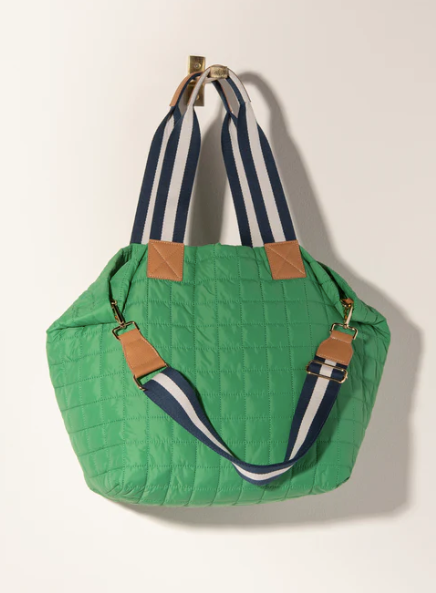 Ezra Travel Tote Green