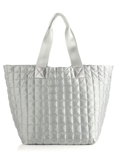 Logan Travel Tote Silver
