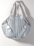 Logan Travel Tote Silver