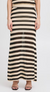 Ihbirdis Skirt Black Cream