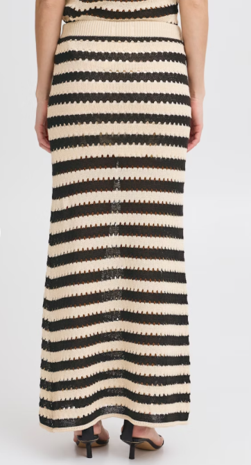 Ihbirdis Skirt Black Cream