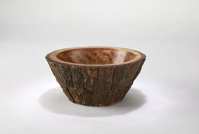 Bark Edge Serving Bowl Small