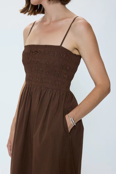 Bianca Shirred Bodice Dress Bruna