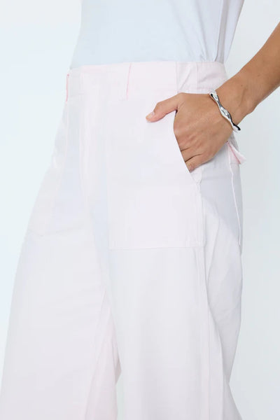 Wren Relaxed Straight Utility Pant Ice Pink
