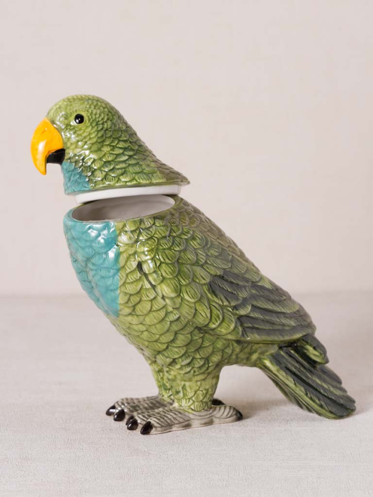 Ceramic Parrot Box