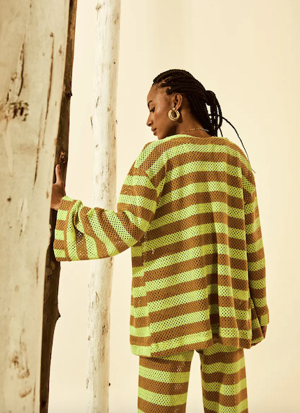 Marta Kimono Listrado