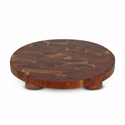 Round Wood Cake Stand