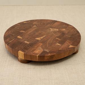 Round Wood Cake Stand